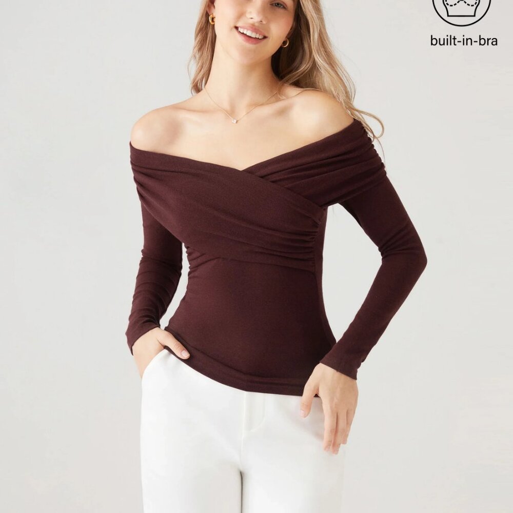 OGL off shoulder brami top XS